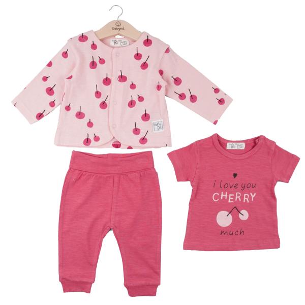 Conjunto de 3 Piezas de Frambuesa 3m (614420)