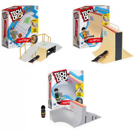 Tech Deck Set de Obstáculos para Patinetas de Dedos Surt/3 6a+