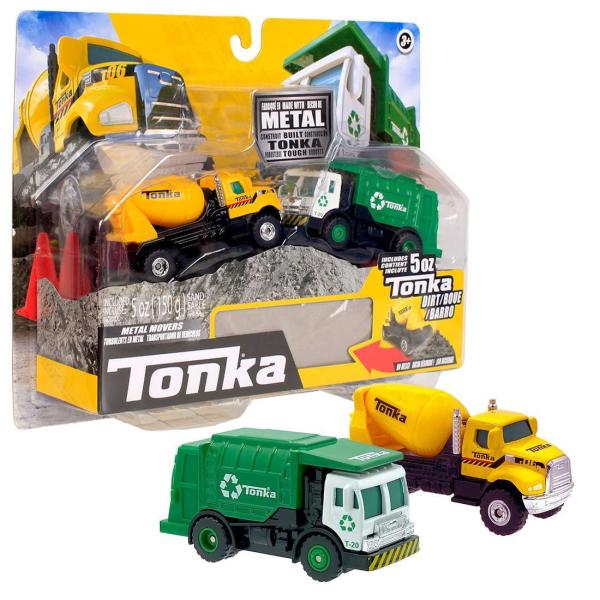 Vehiculos de Construccion Tonka de Metal Set de 2 / 3a+ ( Surtido de 2 - Se venden por Separado )