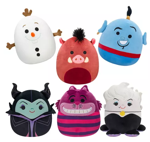 Peluches  Squishmallows 8" Personajes Disney Surt/6 3a+
