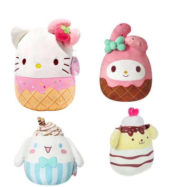 Peluches Squishmallows 8" Hello Kitty and Friends Surt/4 3a+