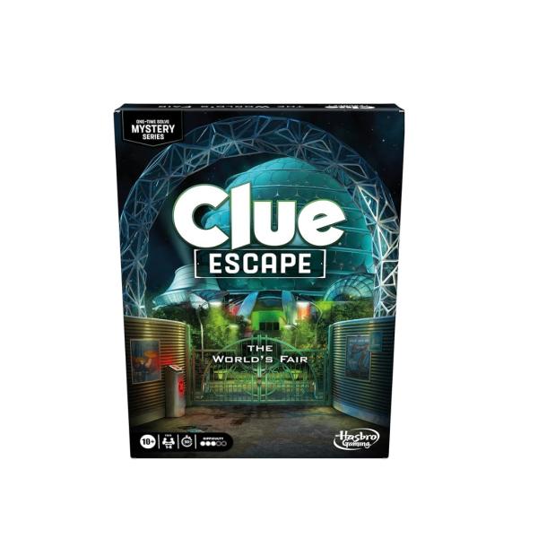 Hasbro Games - Juego de Mesa Clue Escape La Exposición Universal 10a+