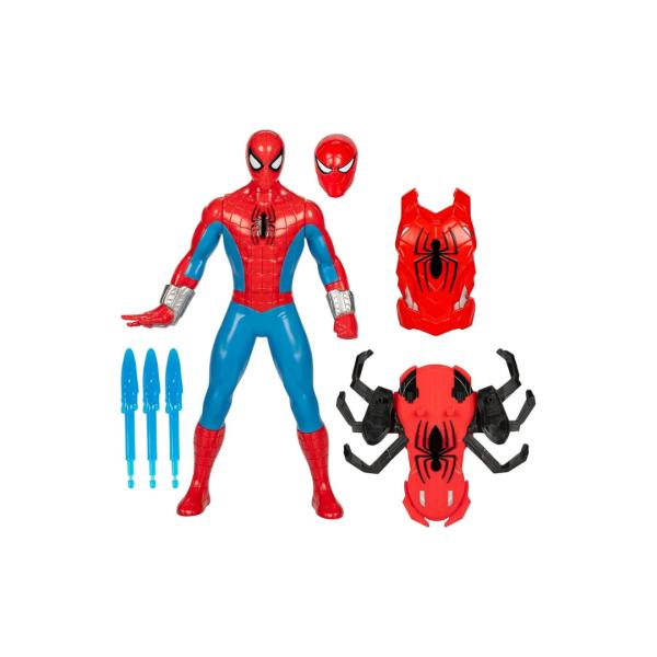 Figura Marvel Spider-Man con Lanzador 4a+
