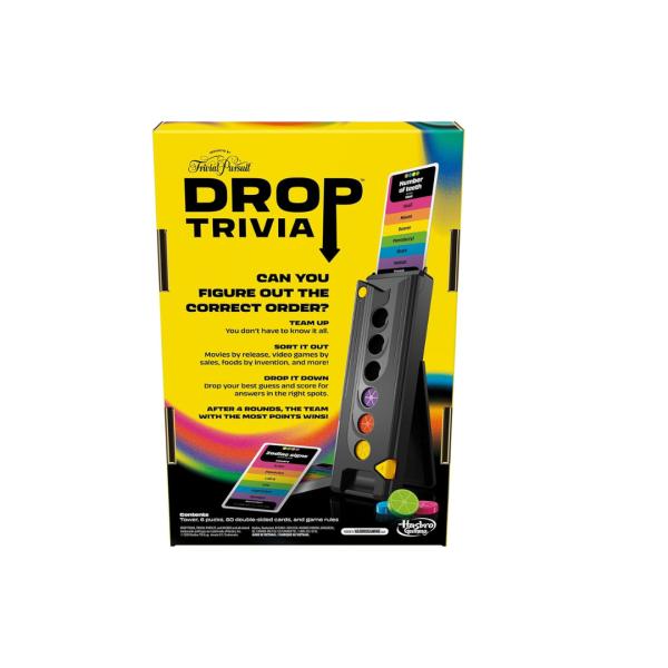 Hasbro Games - Juego de Mesa Trivia Lista 13a+