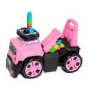 Carro Montable con 10 Bloques 3e1 1a+ Rosado