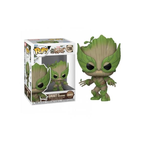 Figura Funko Pop! Marvel We Are Groot (1396) Groot as Wolverine 3a+