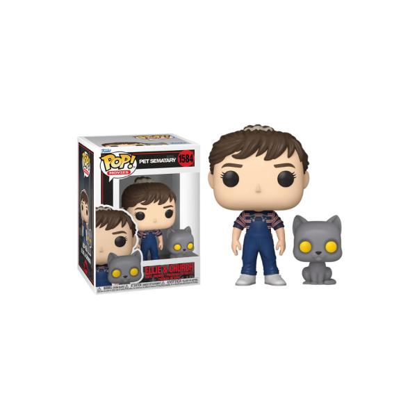 Figura Funko Pop! Pet Sematary (1584) Ellie & Church 3a+