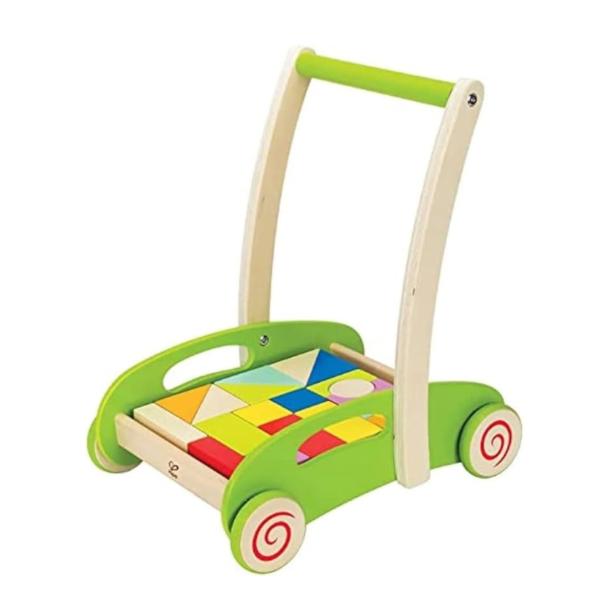 Andadera con Bloques de Madera 21Pzs 12m+