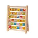 Ábaco de Madera del Alfabeto 3a+