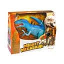 Dinosaurio Velociraptor Azul con Luz y Sonidos 3a+