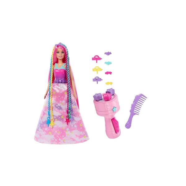 Muñeca Barbie Dreamtopia Peinados Fabulosos 3a+