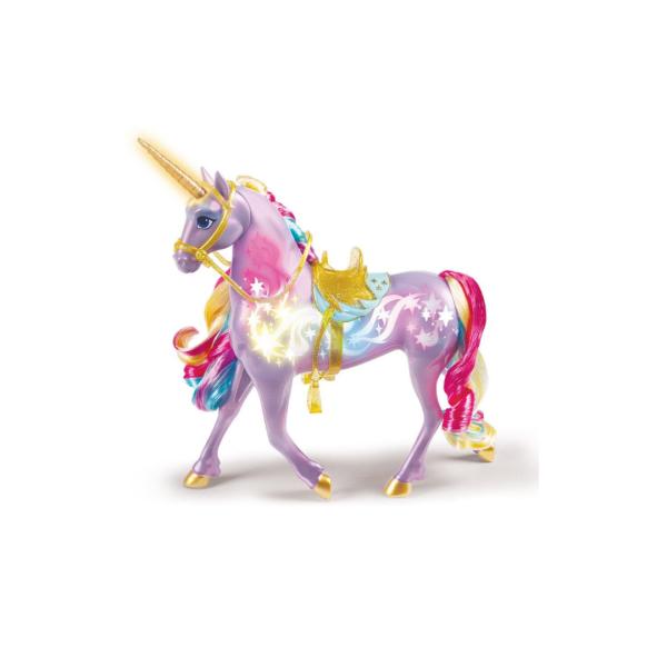 Unicornio con Iluminación de Arcoíris 4a+