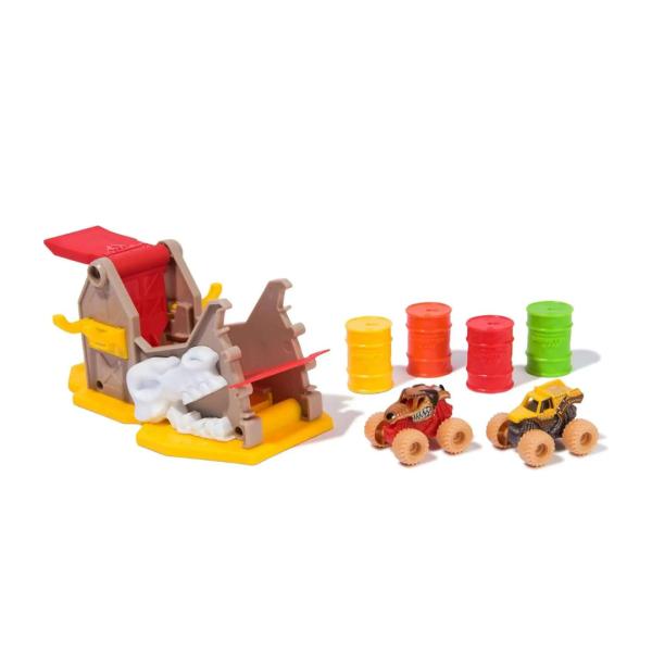 Carros Monster Jam con Lanzador Set/2 3a+