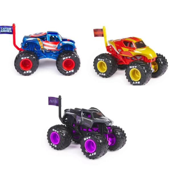Carro Monster Jam Marvel Surt/3 3a+