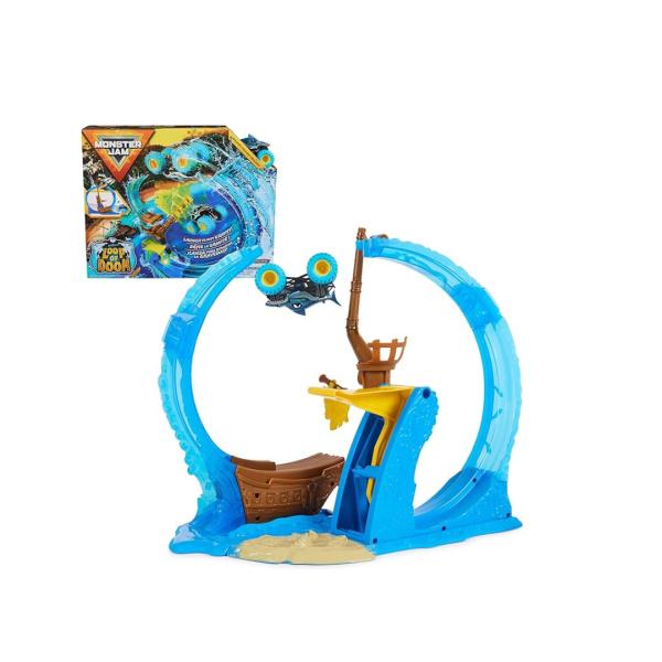 Pista Monster Jam Lanza para Desafiar la Gravedad 3a+