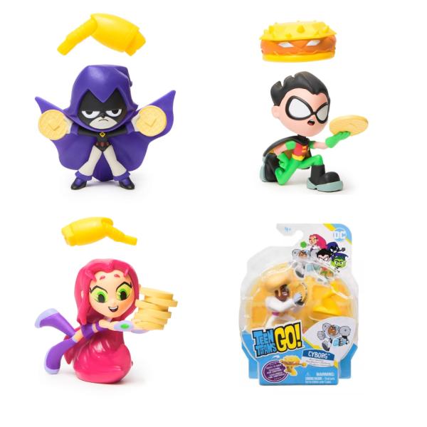 Figuras DC Teen Titans GO! Surt/4 4a+