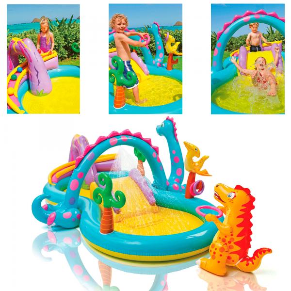 Centro de Juegos Dinosaurios 333x229x122cm