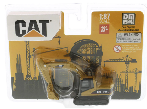 Excavadora Hidráulica CAT 315 CL Esc:1:87 3a+ (444008)