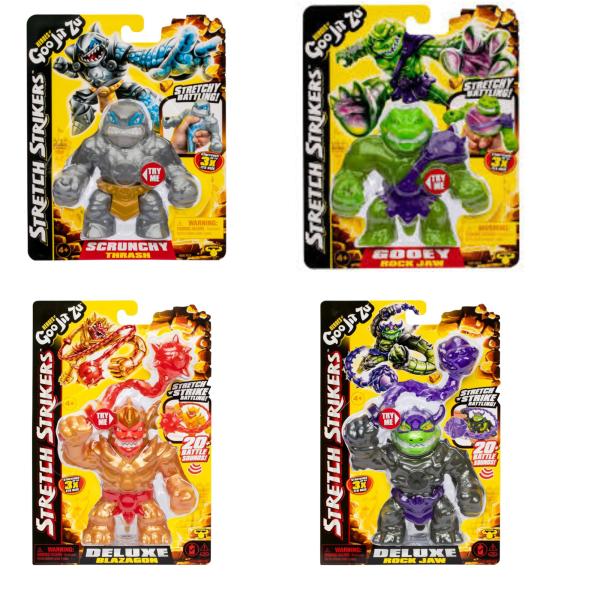 Figura Goo Jit Zu Stretch Strikers Surt/4 4a+