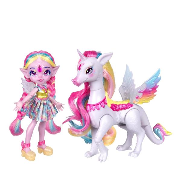 Muñeca Magic Mixies Aparecerá Magicamente con Unicornio  5a+