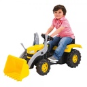 Tractor Amarillo de Pedal con Excavadora 3a+