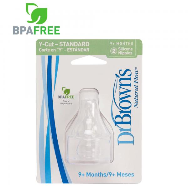 Kit de dos Tetinas de Silicón Corte En Y St