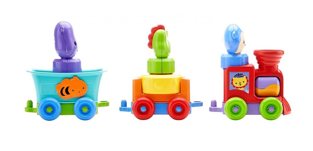 Fisher Price /  Tren de Animales Divertidos 6m+