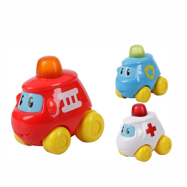 Vehículos de Rescate Luz y Sonido Presiona y Camina Surt/3 12m+