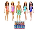Muñecas Barbie  en Traje de Baño Surt/4 3a+(HXX48-49-50-51)