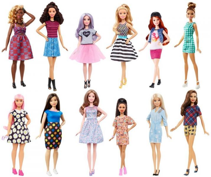 Barbie Fashionista Muñeca Básica 3a+ ( Se Venden por separado )