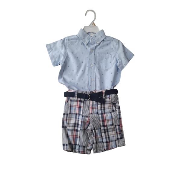 Camisa de Marinero con Short T 2-3-4
