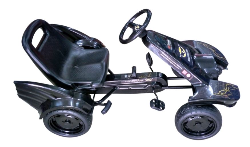 GoKart Batimóvil con Llanta Hule 3a+ 30Kg Max