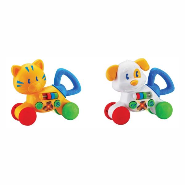 Perro y Gato Musicales con Luz y Sonidos Surt/2 12m+