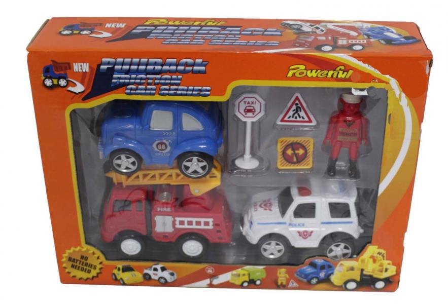 Vehículos de Fricción C/Accesorios 3a+(427807)