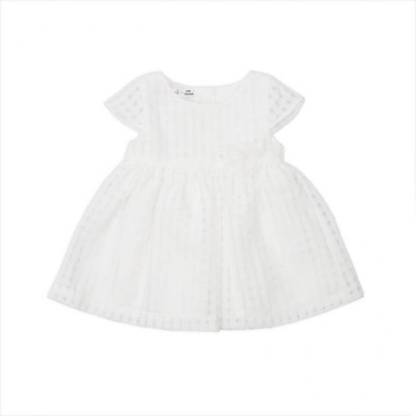 Vestido Niña Blanco 3m