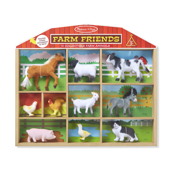 Animales de Granja set 10 unds.(10594)
