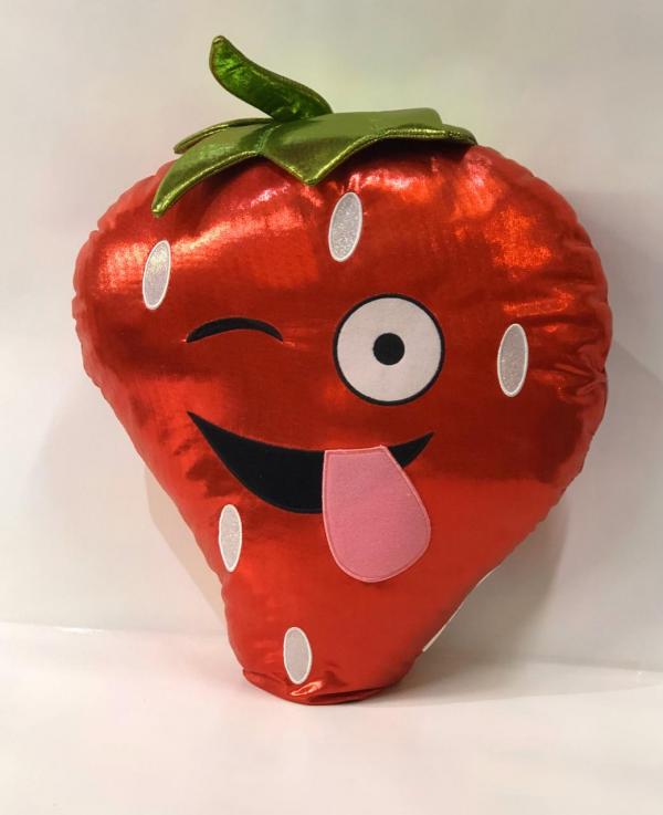 Almohada Emoji Fresa