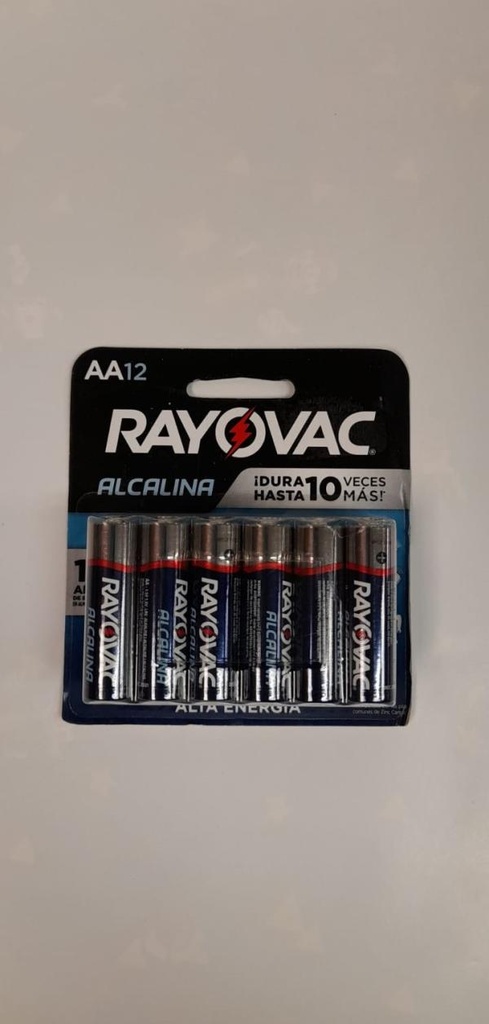 Batería Alcalina AA ROV 815-12 Paq/12
