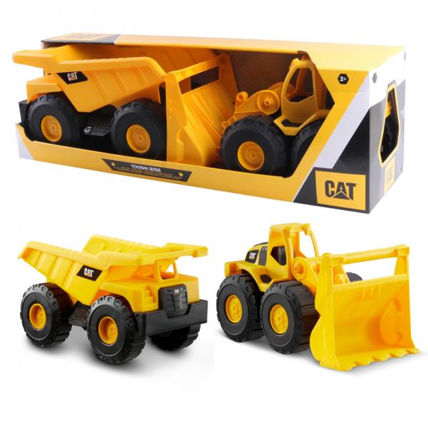 Vehículos de Construcción CAT Set/2 2a+(82053-52)