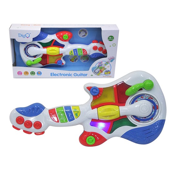 Guitarra con Luces y Sonidos 18m+