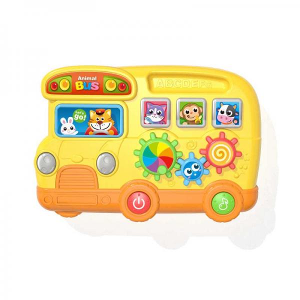 Bus de Animalitos con Luz y Música