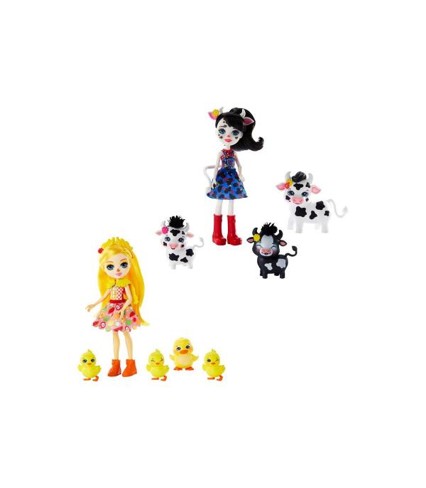 Muñeca Enchantimals con Animales de la Granja 4a+