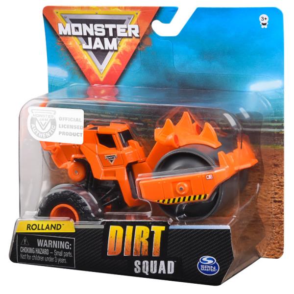 Vehículos Monster Jam Escuadrón de Tierra 3a+