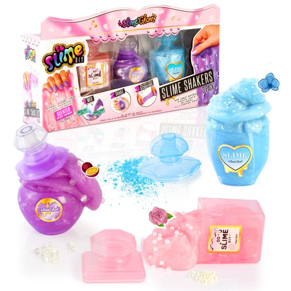 Slime Glam Shaker Perfumado Set/3 6a+