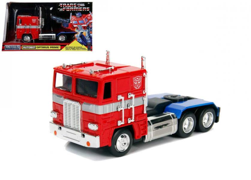 Vehículo Transformers Optimus Prime 1 Rojo 1:24 8a+