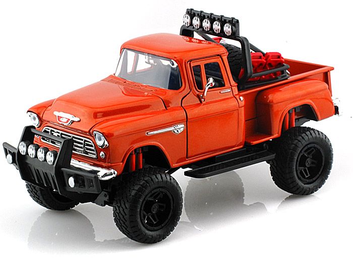 Carro 1:24 1955 Chevy 5100 Stepside 3a+