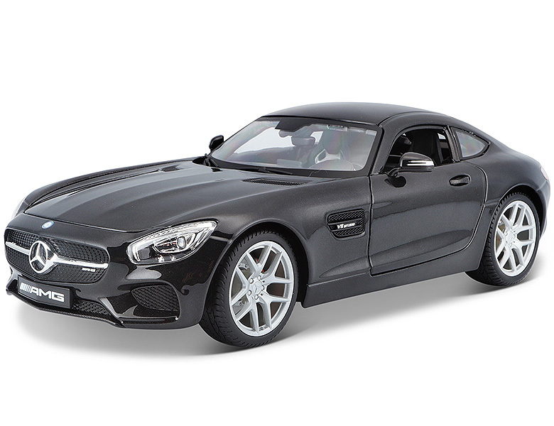 Carro  1:18 Mercedes-Benz AMG GT Negro 3a+