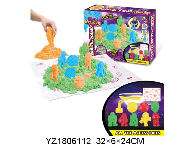 Arena Moldeablele Magic Sand Súper Héroes 750g 3a+