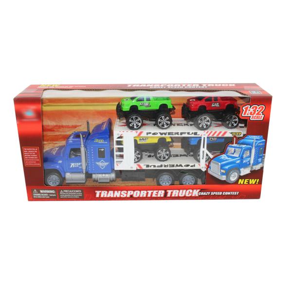 Camión Transportador de Carritos 1:32 3a+ (441575)