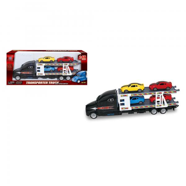 Camión Transportador de Carritos 1:48  3a+ / Surtido 2 -  Se venden por separado